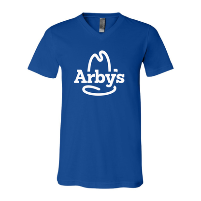 Men's Arby's BELLA + CANVAS - Jersey V-Neck T-Shirt