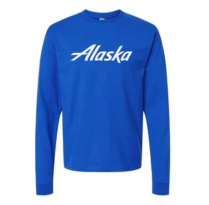 Men's Alaska Airline Long Sleeve T-Shirt