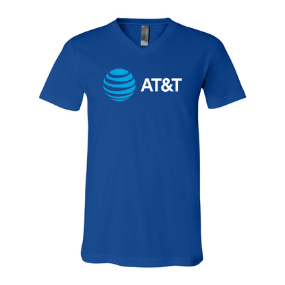 Men's AT&T BELLA + CANVAS - Jersey V-Neck T-Shirt