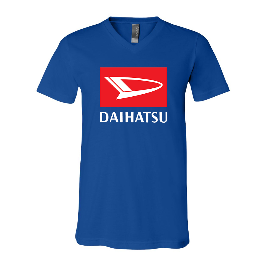 Men's Daihatsu Car Truck BELLA + CANVAS - Jersey V-Neck T-Shirt