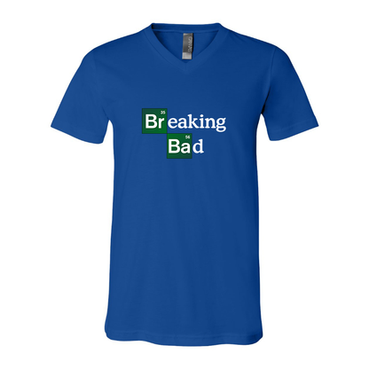 Men's Breaking Bad BELLA + CANVAS - Jersey V-Neck T-Shirt