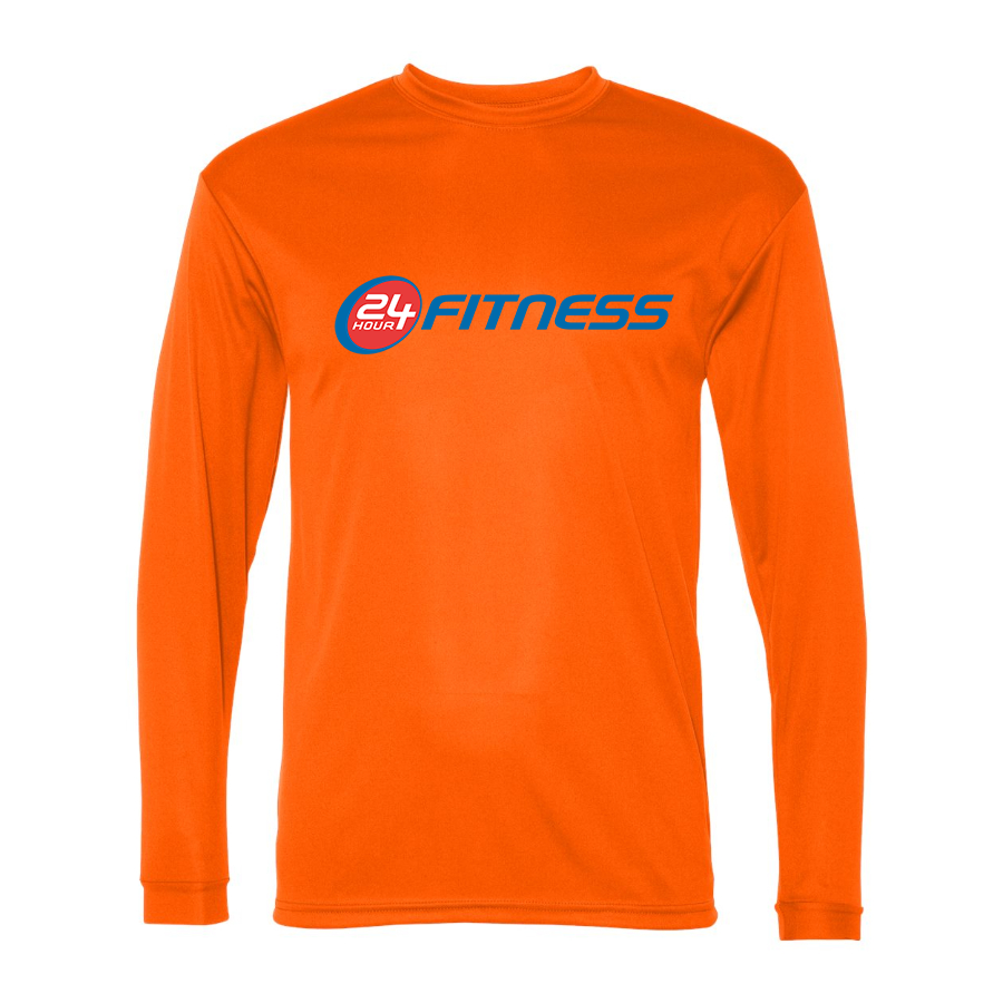 Men's 24 Hour Fitness Performance Long Sleeve T-Shirt