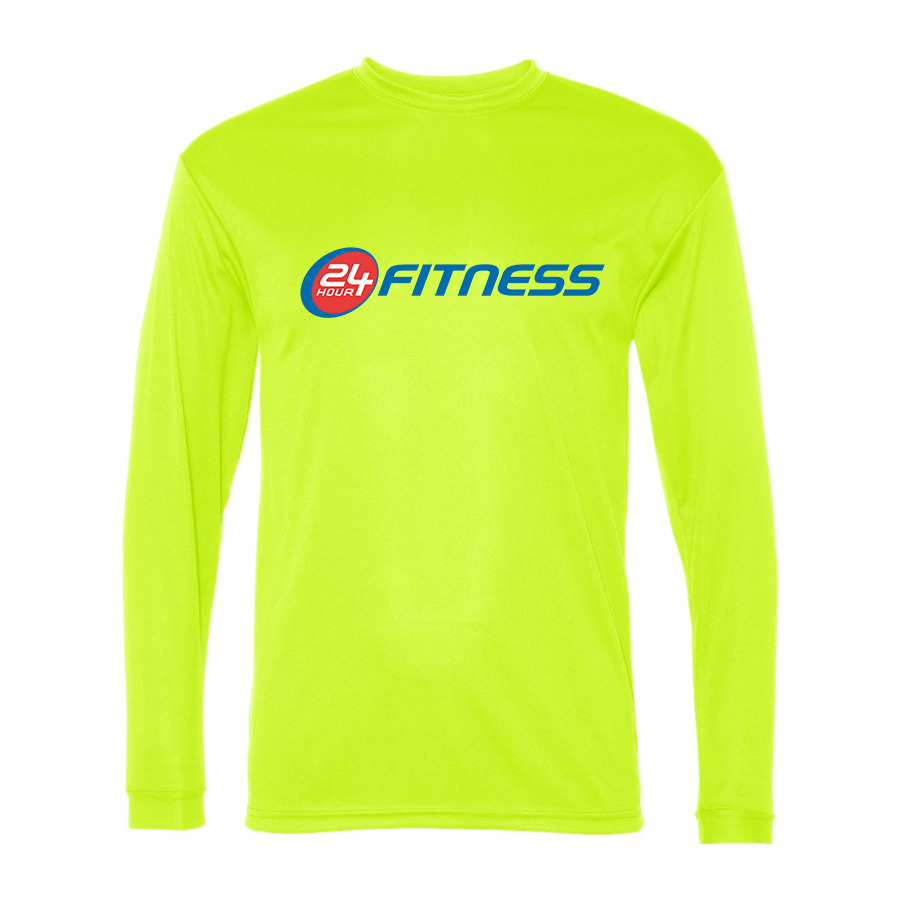 Men's 24 Hour Fitness Performance Long Sleeve T-Shirt