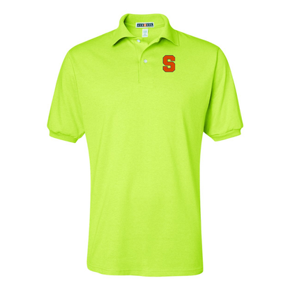 Men's Syracuse Orange JERZEES  SpotShield polo