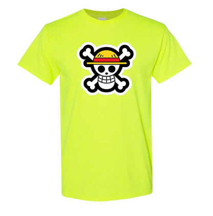 Youth's Straw Hat  Cotton T-Shirt