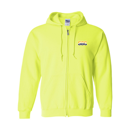 Men's Sun Belt Conference  Gildan  Heavy Blend Full Zip Hooded Sweatshirt