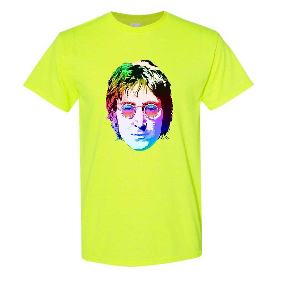 Youth's John Lennon Face Art Music Cotton T-Shirt