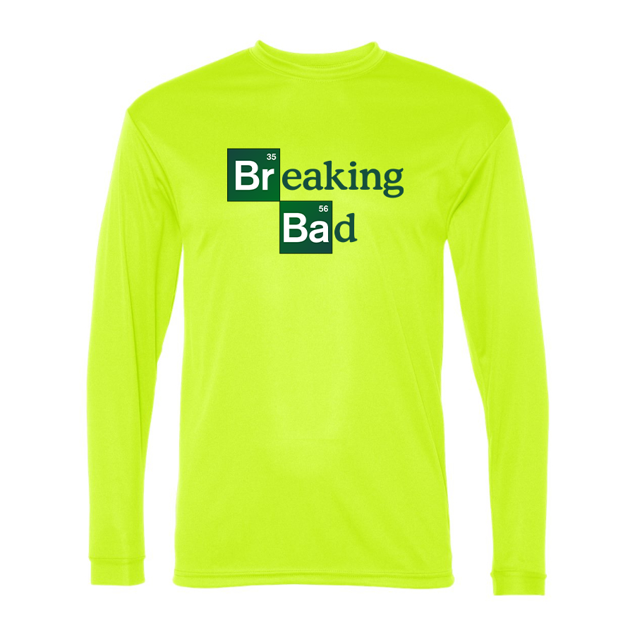 Men's Breaking Bad  Polyester Long Sleeve T-Shirt