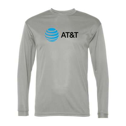 Men's AT&T  Polyester Long Sleeve T-Shirt