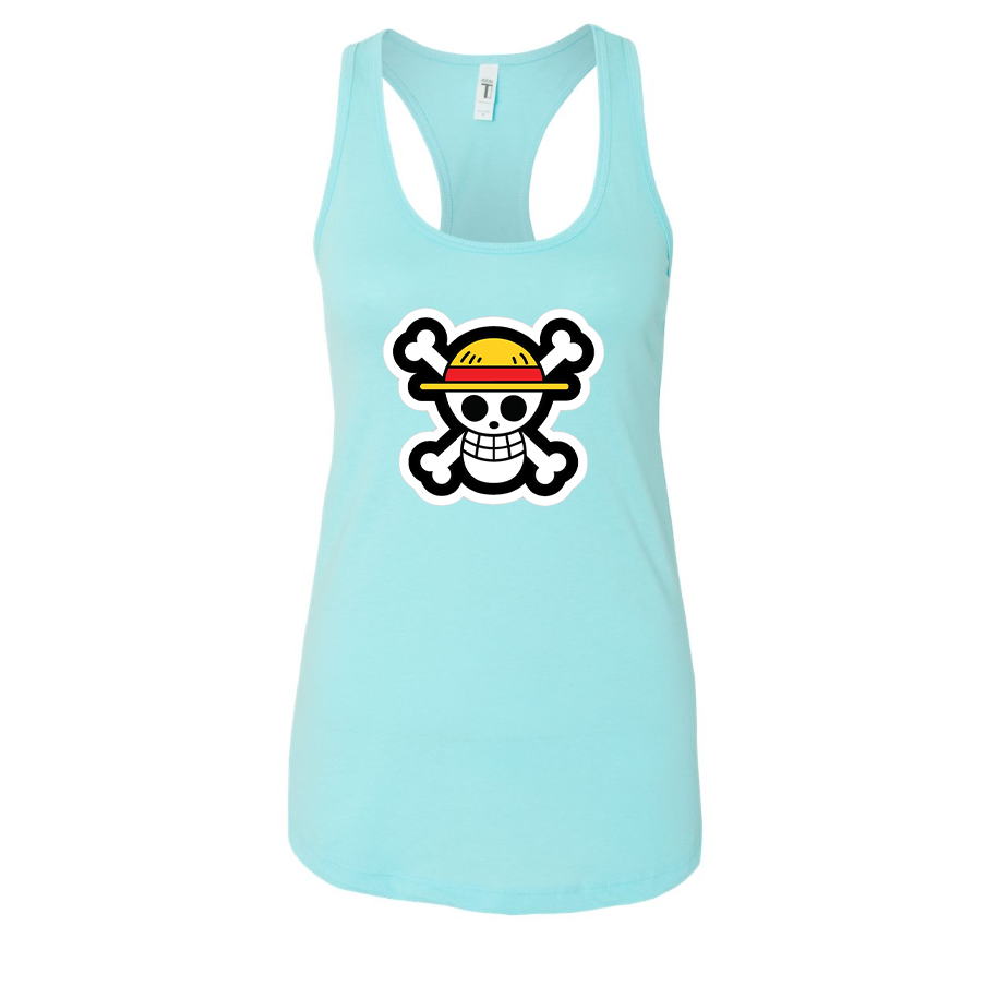 Women's StrawHat Racerback Tank Top