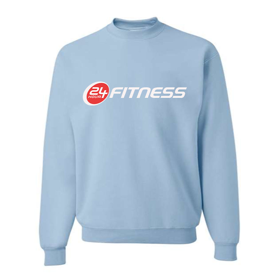 Men's 24 Hour Fitness Crewneck Comfy Sweatshirt