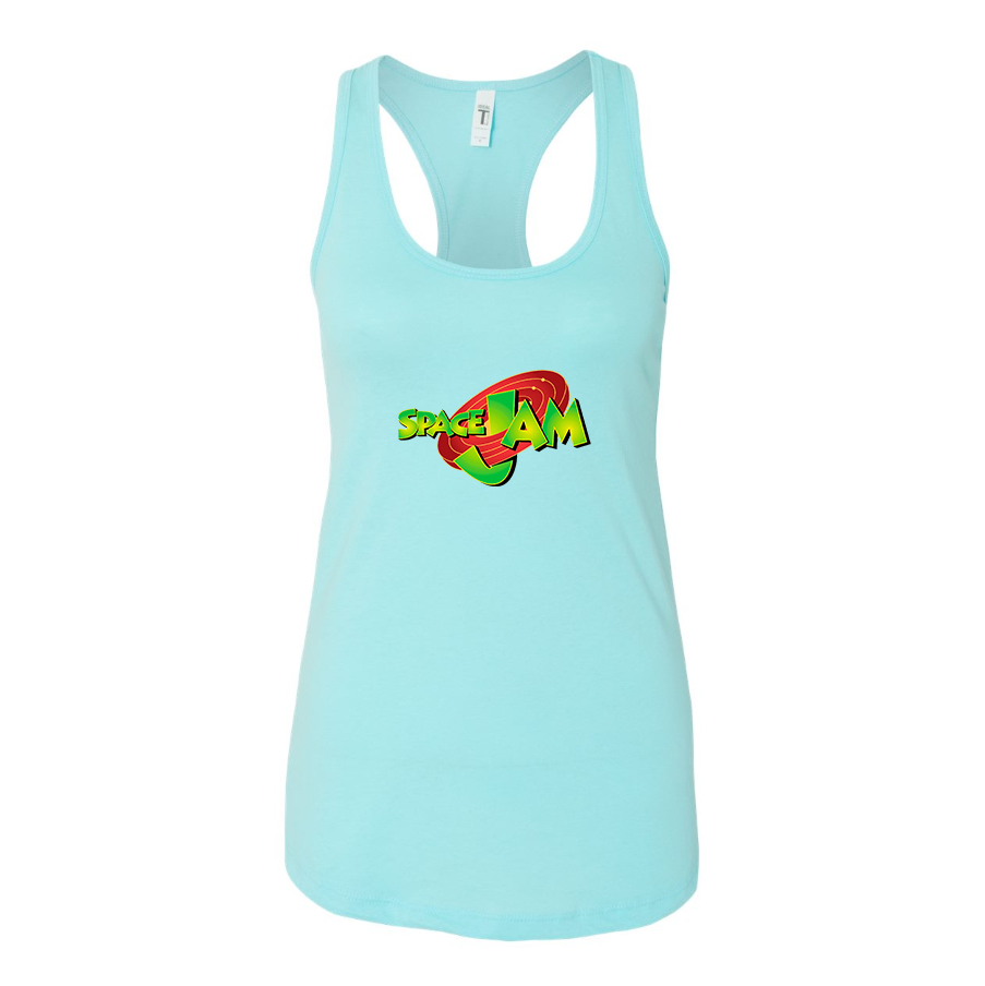 Women's Space Jam Racerback Tank Top