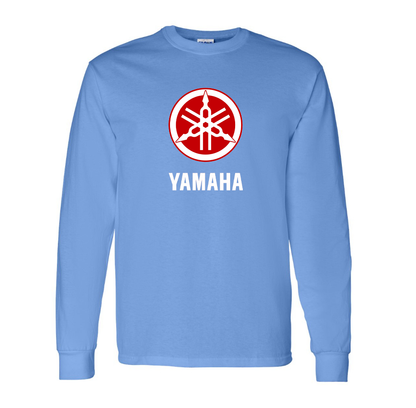 Men's Yamaha Motorcycle Long Sleeve T-Shirt