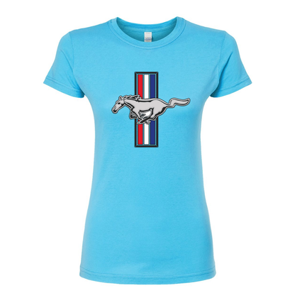 Women’s Mustang Round Neck T-Shirt