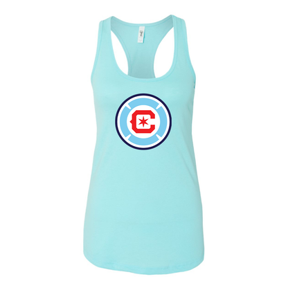 Women's Chicago fire Soccer Racerback Tank Top