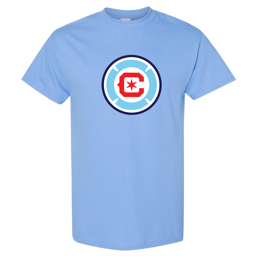 Men's Chicago fire Soccer Cotton  T-Shirt