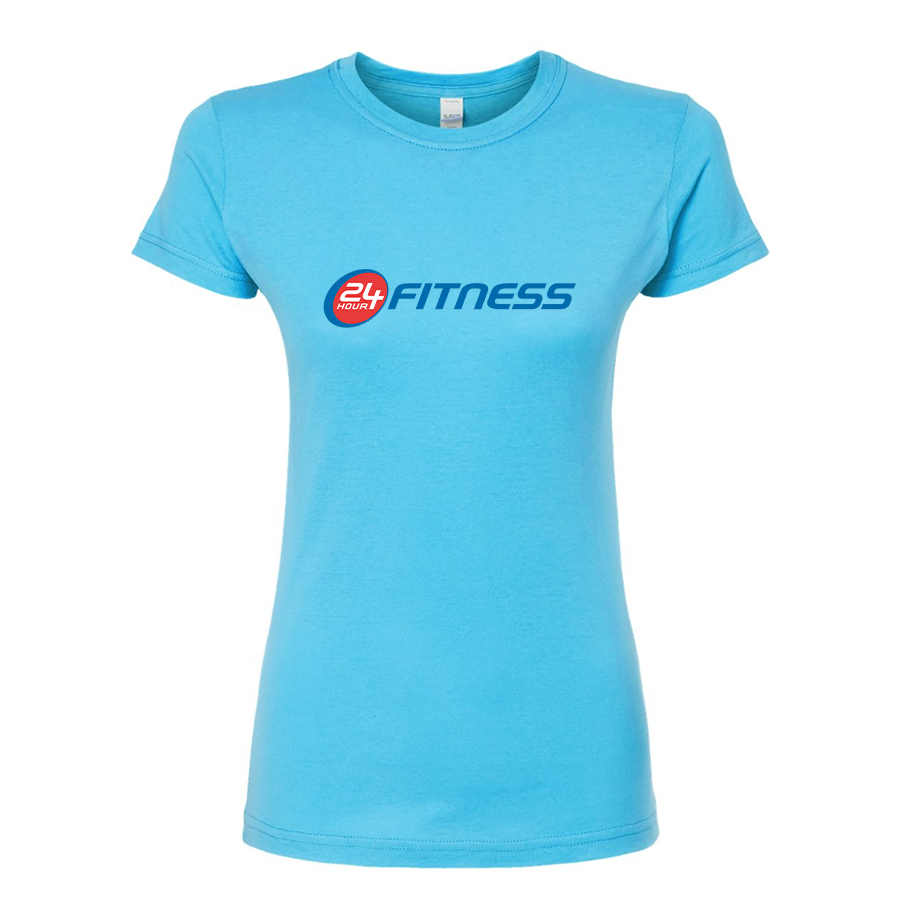 Women’s 24 Hour Fitness Round Neck T-Shirt