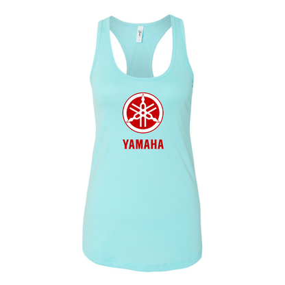 Women's Yamaha Motorcycle Racerback Tank Top