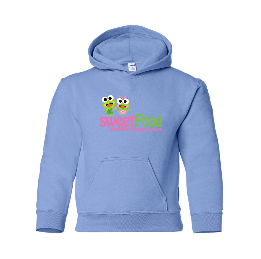 Youth Sweet Frog Frozen Pullover Hoodie