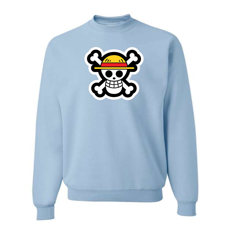 Men's Straw Hat  Crewneck Sweatshirt