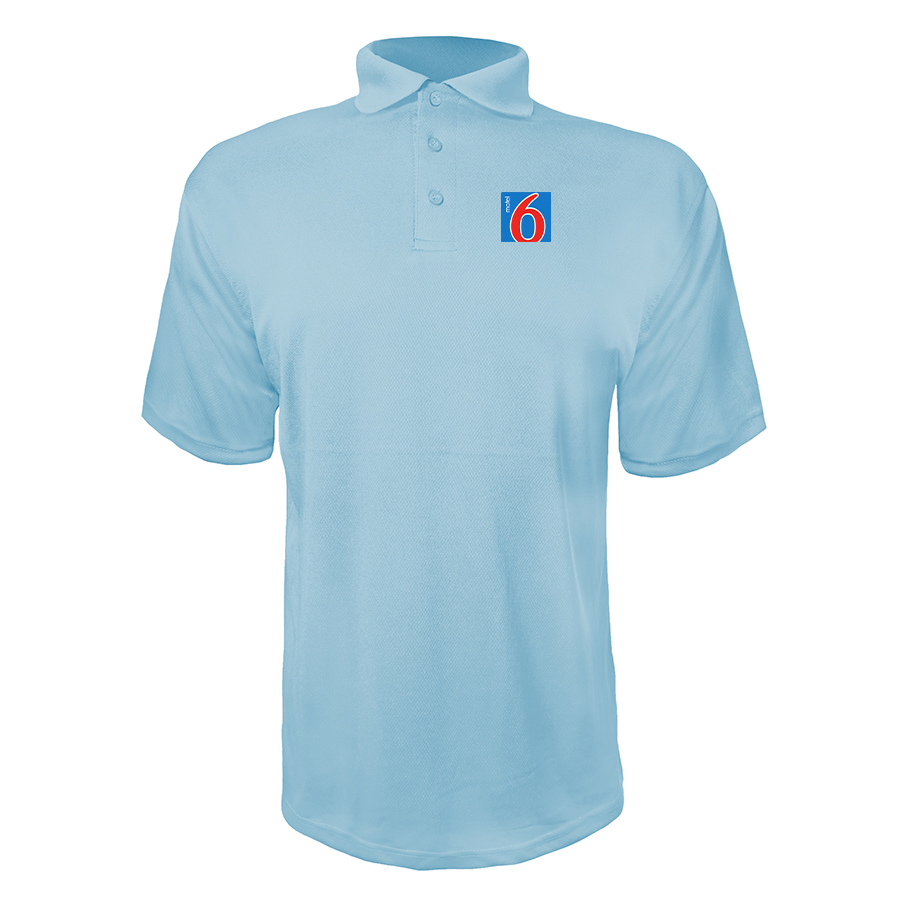 Men's Motel 6 Polyester Polo