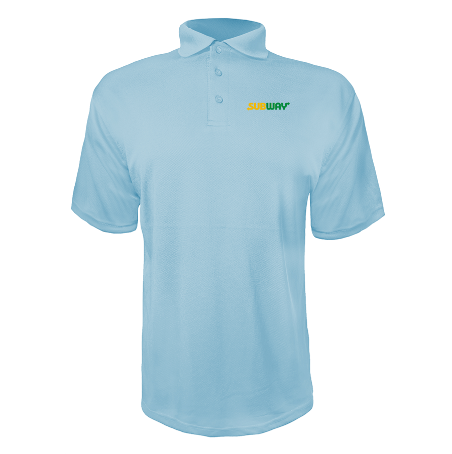 Men's Subway  Polyester Polo