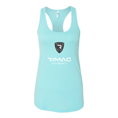 Women's Rimac Automobili  Racerback Tank Top