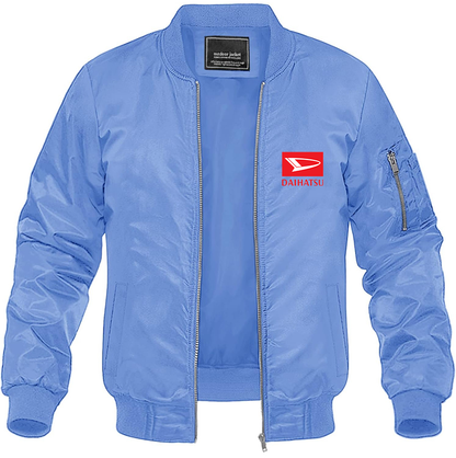 Men's Daihatsu Car Truck Lightweight Bomber Jacket Windbreaker Softshell Varsity Jacket Coat