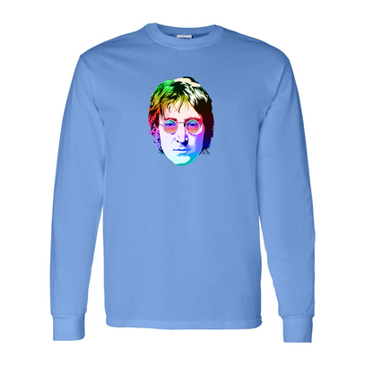 Youth's John Lennon Face Art Music Long Sleeve T-Shirt