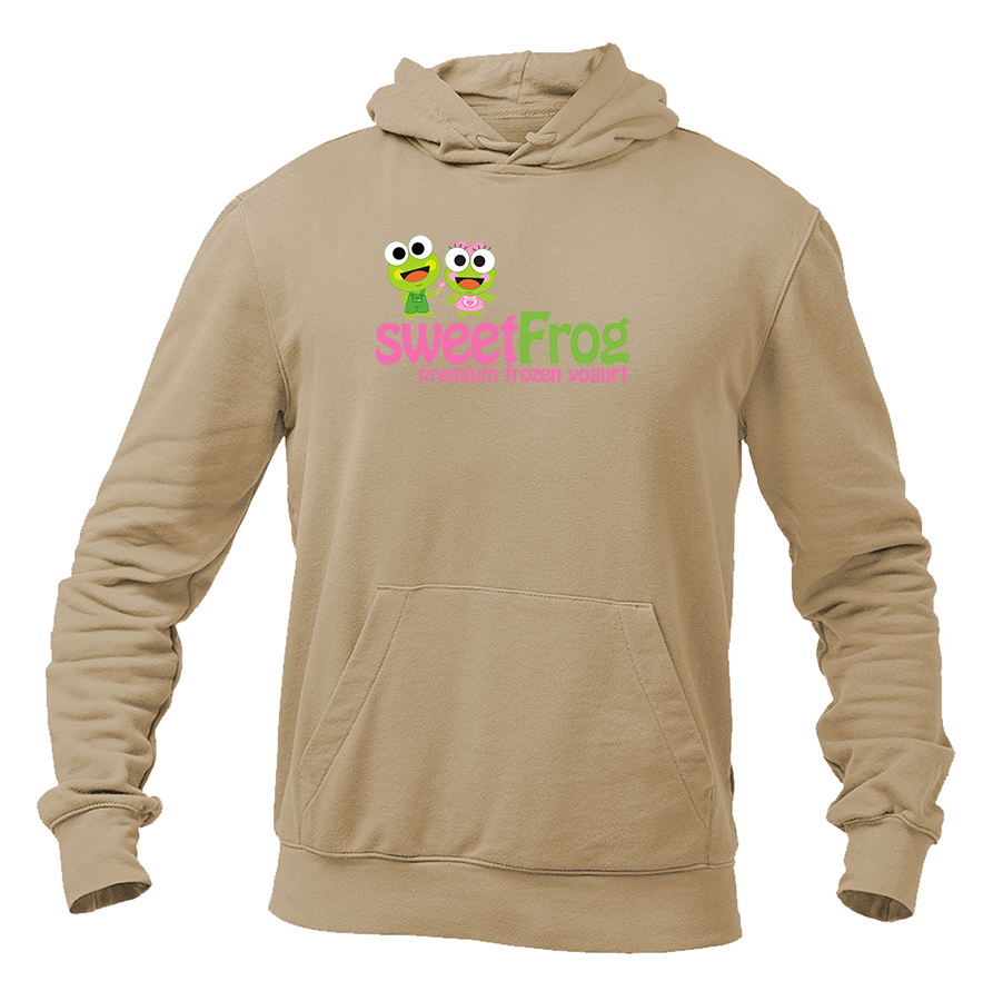 Men's Sweet Frog Frozen Pullover Hoodie