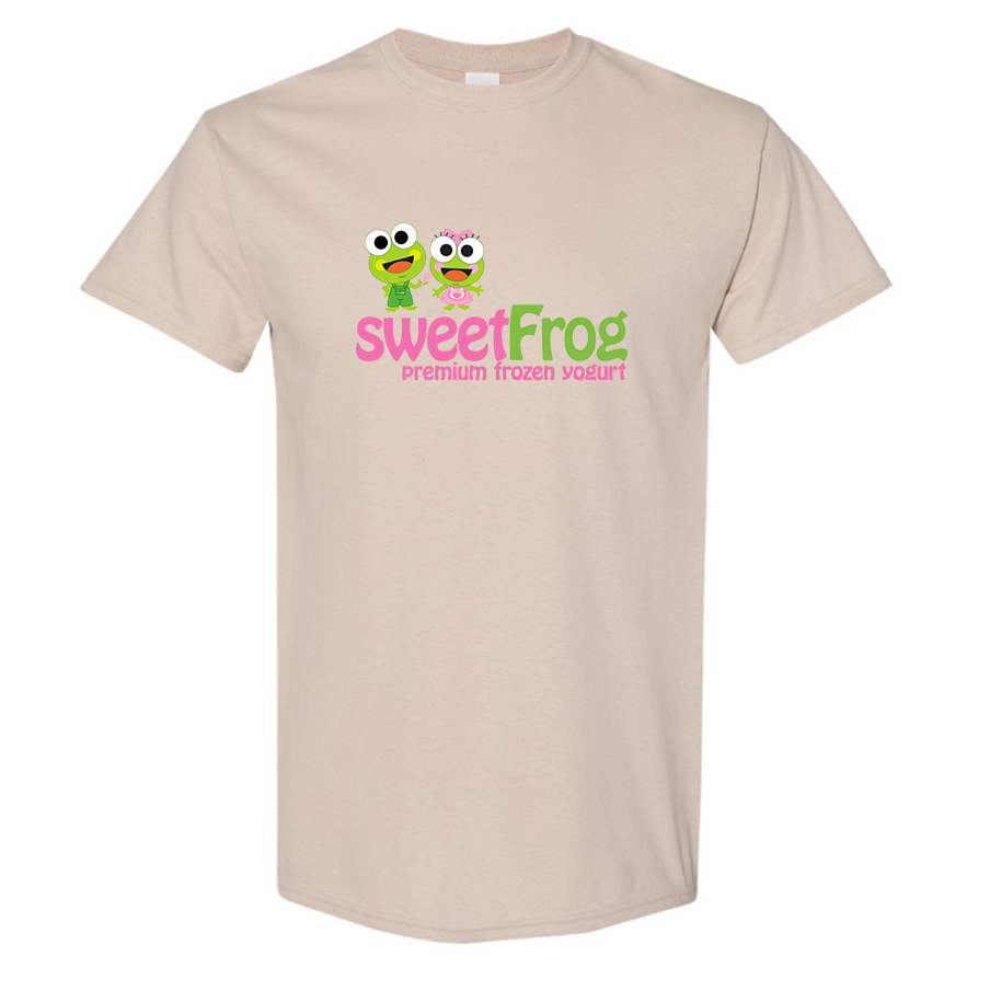 Men's Sweet Frog Frozen Cotton T-Shirt