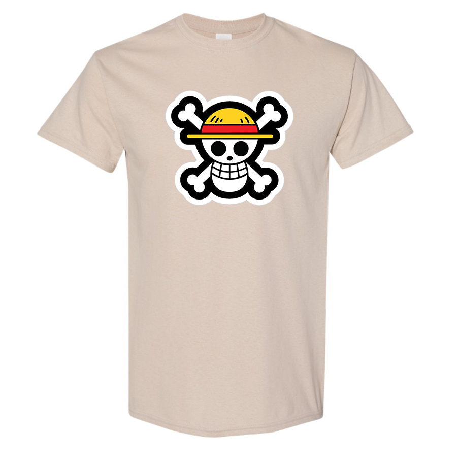 Men's Straw Hat  Cotton T-Shirt