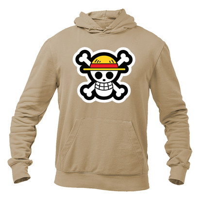 Men's Straw Hat  Pullover Hoodie