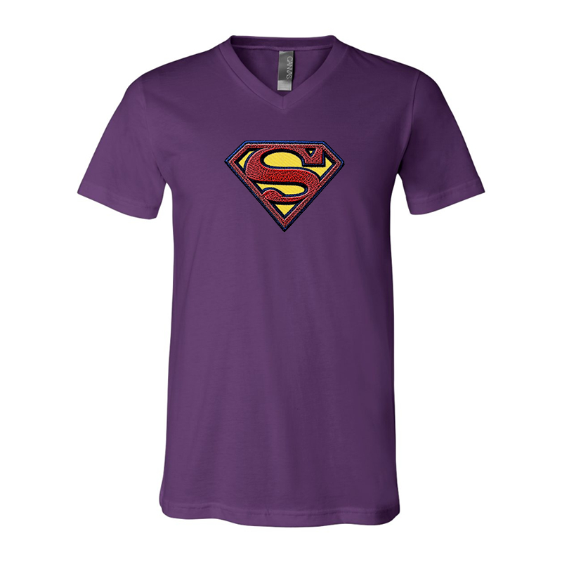 (Design Here) BELLA  CANVAS - Jersey V-Neck T-Shirt