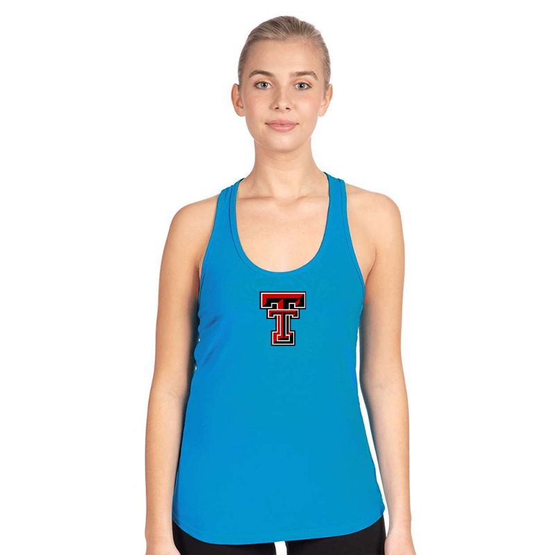 Women's Texas Tech Red Raiders  Next Level Ideal Racerback Tank
