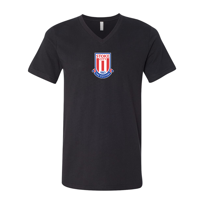 Stoke City Soccer  BELLA  CANVAS - Jersey V-Neck T-Shirt