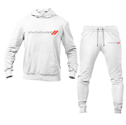 Men's Dodge Car  Hoodie Joggers Set