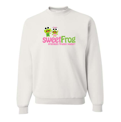 Men's Sweet Frog Frozen Crewneck Sweatshirt