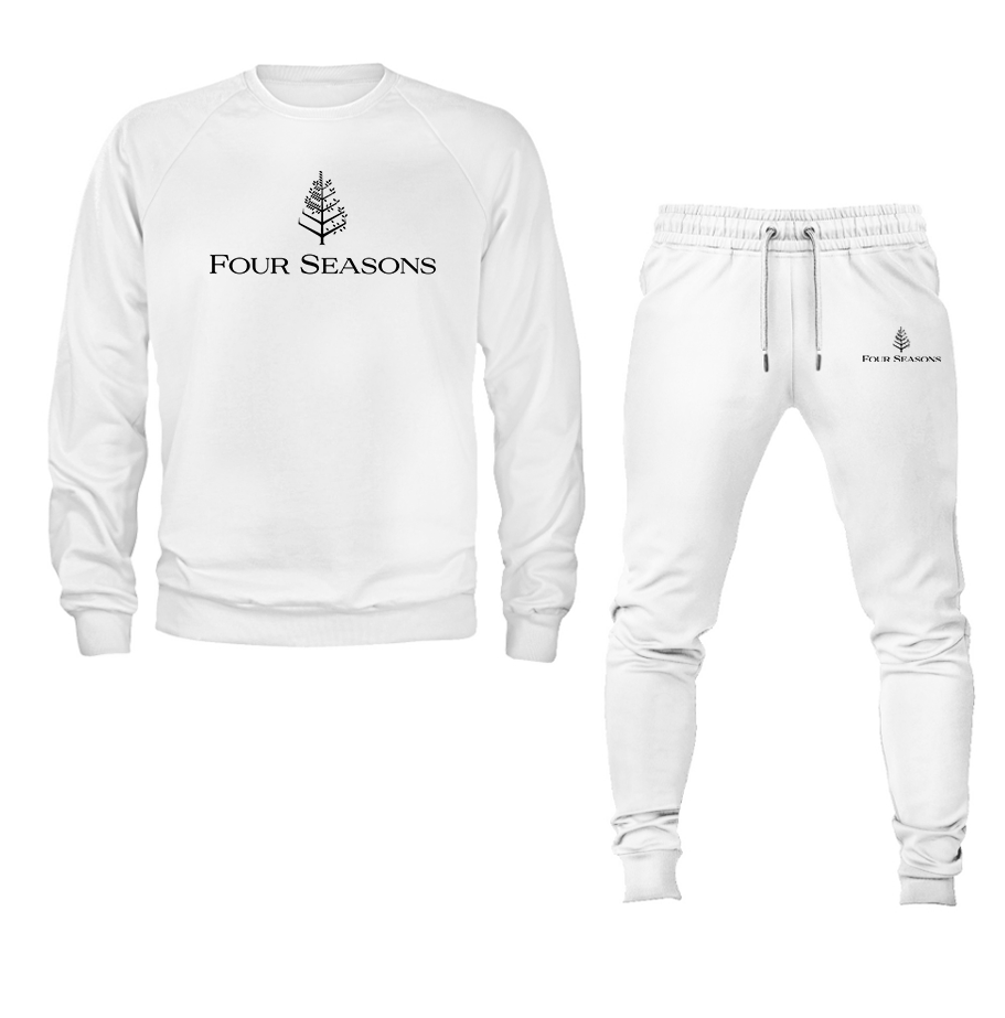 Men's Four Seasons  Crewneck Sweatshirt Joggers Suit