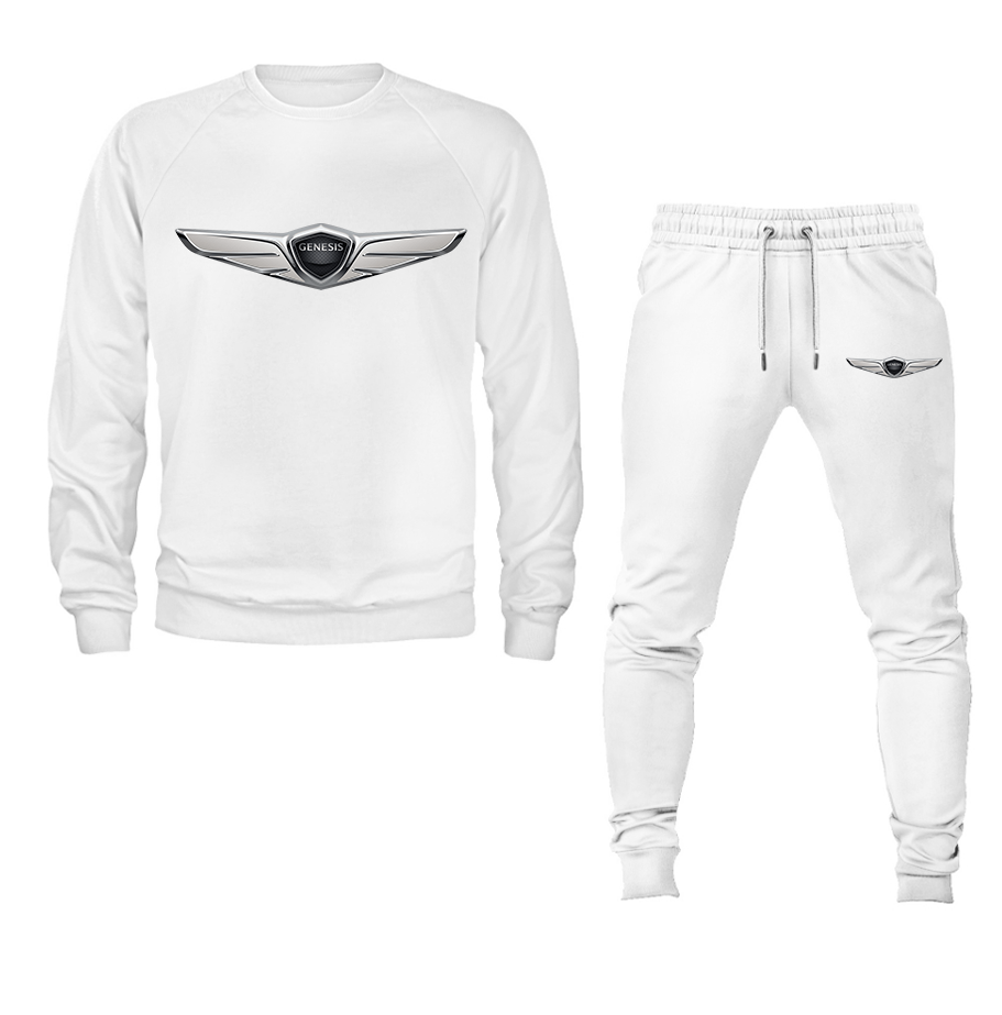 Men's Genesis Car Crewneck Sweatshirt Joggers Suit