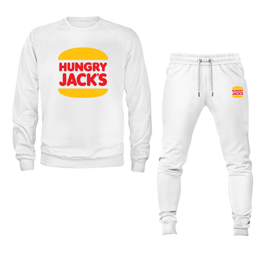 Men's Hungry Jack_s Crewneck Sweatshirt Joggers Suit