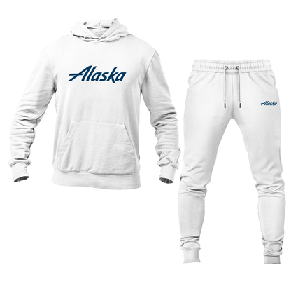 Men's Alaska Airline Hoodie Joggers Set