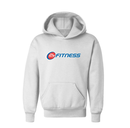 Youth 24 Hour Fitness Kids Pullover Hoodie