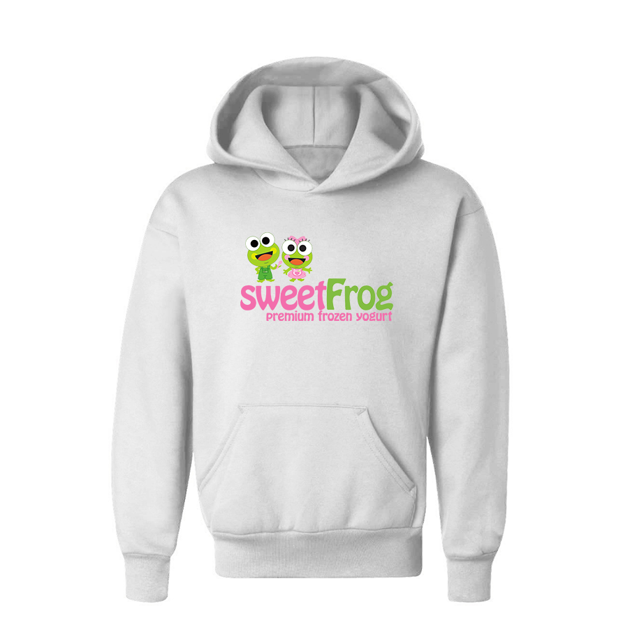 Youth Sweet Frog Frozen Pullover Hoodie