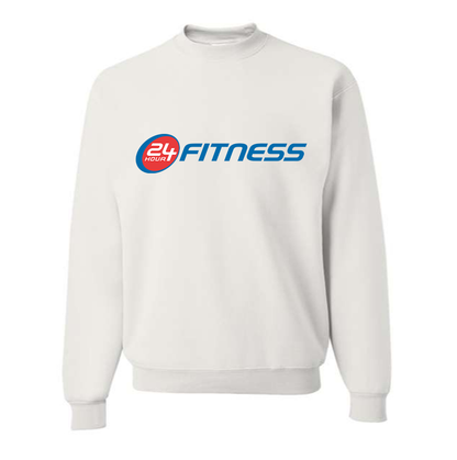 Men's 24 Hour Fitness Crewneck Comfy Sweatshirt