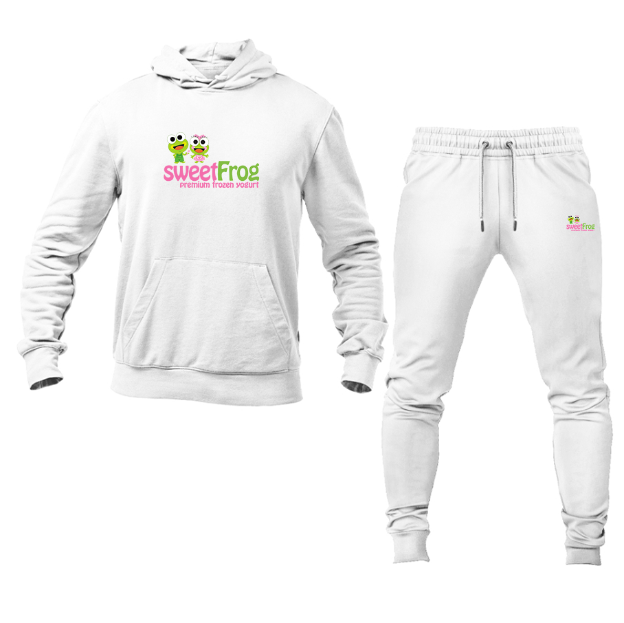 Men's  Sweet Frog Frozen Yogurt Hoodie Joggers Set