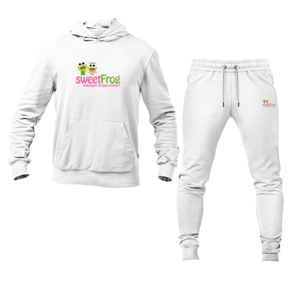 Men's  Sweet Frog Frozen Yogurt Hoodie Joggers Set