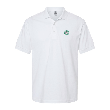 Men's Starbucks Coffee Dry Blend Polo