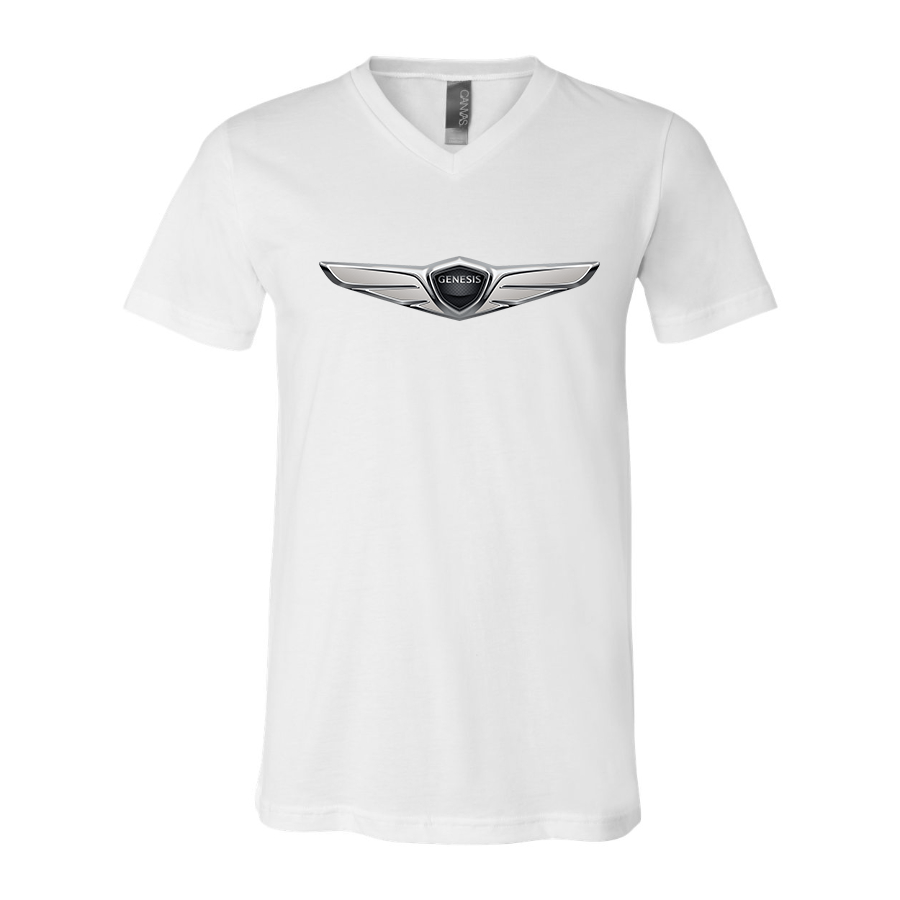 Men's Genesis Car BELLA + CANVAS - Jersey V-Neck T-Shirt