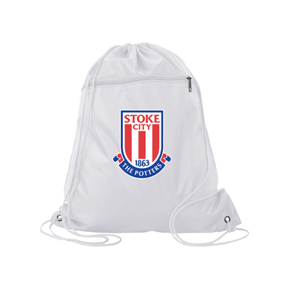 Stoke City Soccer Q-Tees - Polyester Cinchpack